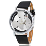 Child Watch Leather Belt Micky Mouse