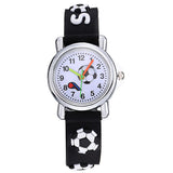 Children Watch Waterproof  3D Football Engraved
